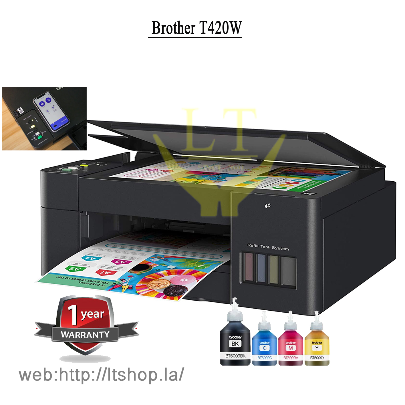 Brother Dcp T420w Ink Tank