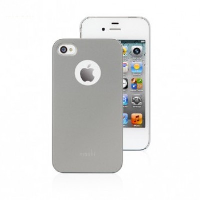iGlaze Slim Case for iPhone 4 - Titanium