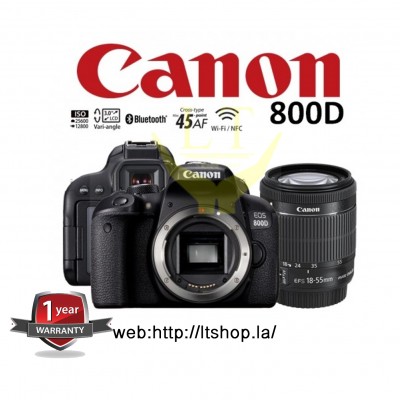 Canon EOS 800D kit 18-55mm