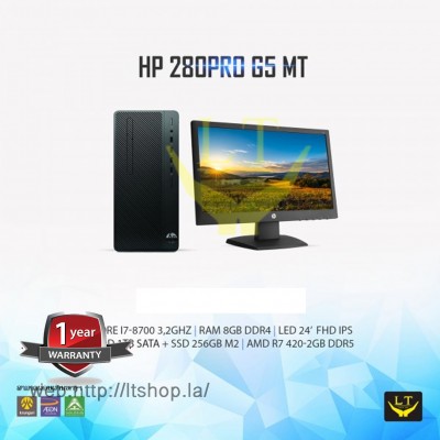 HP 280pro G5 MT Core I7 + SSD256GB M2