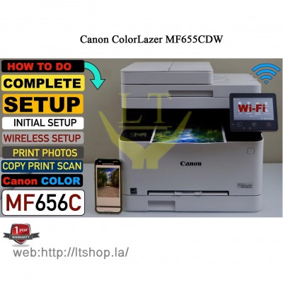 Canon ColorLazer MF655CDW, Print_scan_copy 21ppm