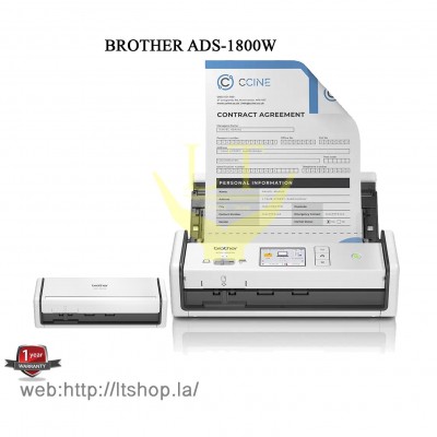 BROTHER ADS-1800W / Duplex scan / WiFi